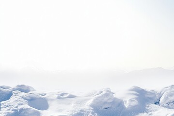 Uncluttered White Background for Versatile Design Uses