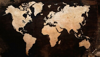 Fototapeta premium old world map