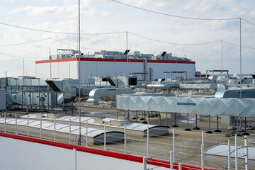 Ventilation ducting and air handling units