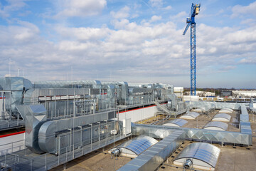 Ventilation ducting and air handling units