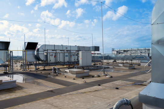 Ventilation ducting and air handling units