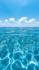 Ocean Surface Background Illustration