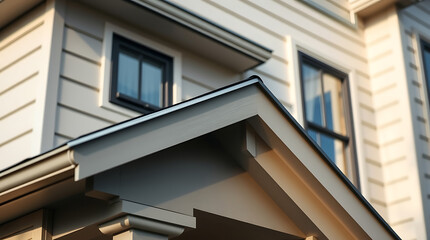 House Exterior: Roofline, Siding, and Windows
