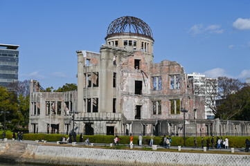 広島の原爆ドーム
