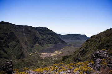 Volcanic Terrain Reunion Island