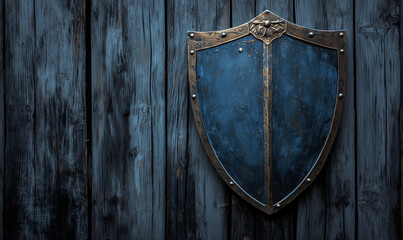 Fototapeta premium Shield for protection concept