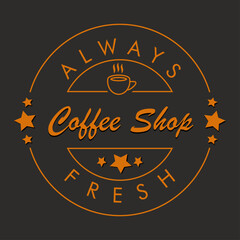  Coffee shop logo vector illustration. Coffee icon symbol. Coffee logo vector template coffee logo vector elements coffee vector illustration.