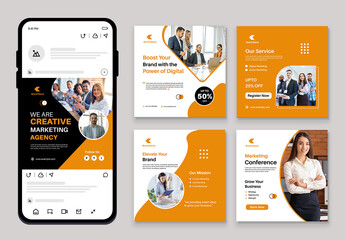 Digital Marketing Social Media Post Design