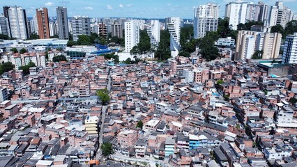December 25, 2024 social inequality in Brazil. community of Paraisópolis, São Paulo
