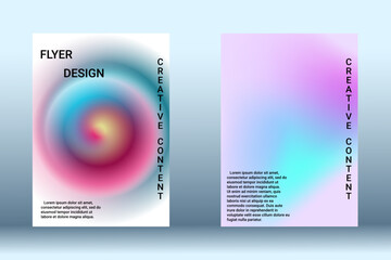 Minimum vector coverage. A set of modern abstract covers. Creative fluid backgrounds from current forms to design a fashionable abstract cover, banner, poster, booklet.