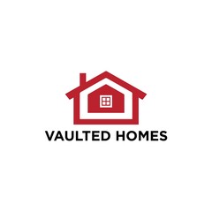 Vaulted Homes Logo Design