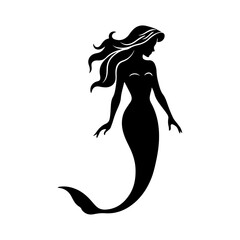 Mystical Mermaid Silhouettes for Wallpapers