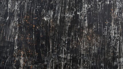 Fototapeta premium Textured Metal with Black Scratches