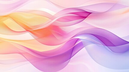 Soft Flowing Pastel Gradient Waves Background
