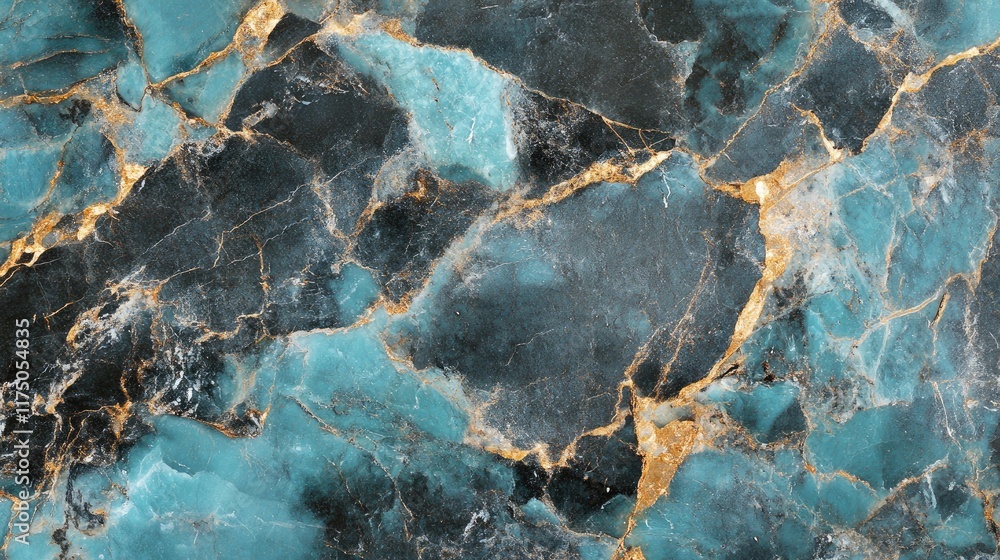 Poster cyan and black marble texture background with unique patterns ideal for modern designs and visual pr
