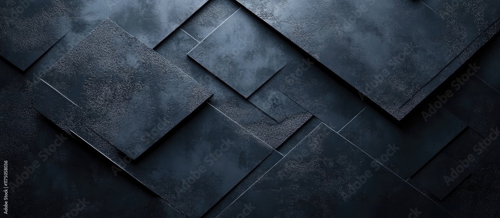 Poster abstract dark textured background with layered design elements and soft shadows ideal for modern min