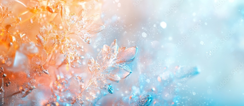 Leinwandbilder Hyper-realistic graphics card GPU close-up showcasing intricate details with vibrant colors and ample empty space for text integration