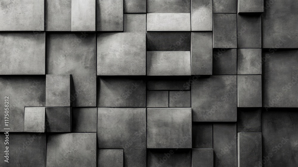 Poster textured dark concrete surface with geometric patterns suitable for backgrounds in design and artist