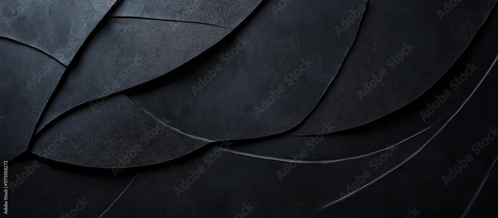Poster abstract dark textured background featuring layered design elements and soft shadows ideal for showc