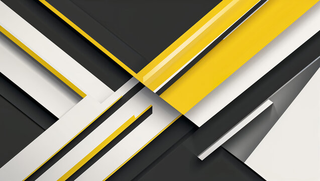 Minimalist design featuring bold diagonal lines, creating a striking visual contrast and dynamic composition for modern art