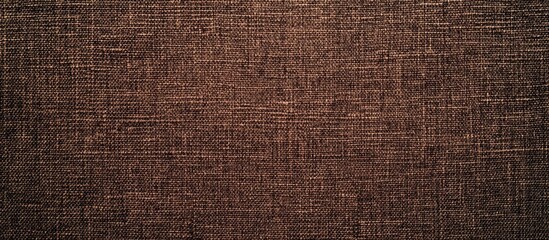 Brown fabric background. 