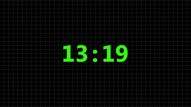 A 30 to 0 countdown icon displays numbers in bold, gradually shrinking and fading. Each digit pulses as it decreases, creating a dynamic, rhythmic countdown effect.