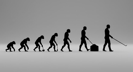Human Evolution Primate to Modern Man Progress Development Tools