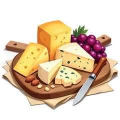 cheese and crackers