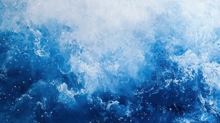 Fototapeta premium Abstract winter background featuring a natural snow surface with soft textures, ideal for web banners or headers with copy space
