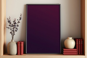 Empty Frame Mockup -  Elegant Home Decor 
