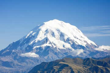 Mysterious Yala Snow Mountain in Tagong, Ganzi Prefecture, Sichuan, China
