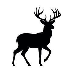 Deer silhouette vector