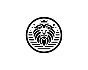 Lion Logo Design Icon Symbol Vector Template