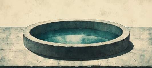 Fototapeta premium The Bottomless Plate, Binge Eating Disorder