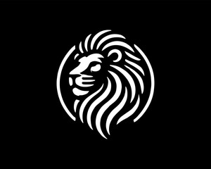 Lion Logo Design Icon Symbol Vector Template