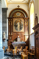 Eglise de la ville de Le Quesnoy
