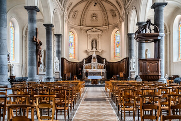 Eglise de la commune de Landas