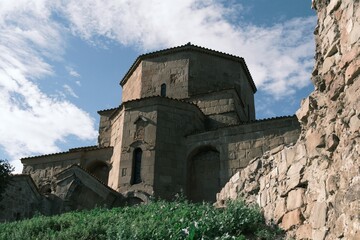 Obraz premium Jvari Monastery is the georgian orthodox monastery 