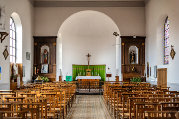 Eglise de la commune de Wandignies Hamages