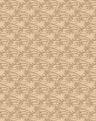 All Over Nature Pattern with Subtle Color Harmony