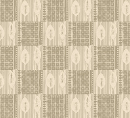 All Over Nature Pattern with Subtle Color Harmony