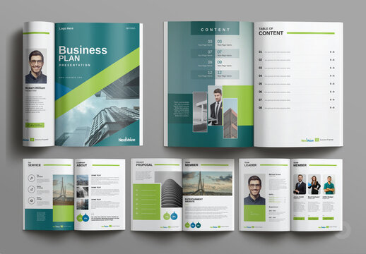 Project Proposal Magazine Template