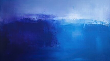 Naklejka premium Abstract Blue Gradient with Soft Brush Strokes and Texture