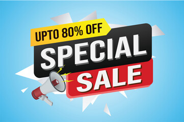 Special offer final sale tag. Banner design template for marketing. Special offer promotion or retail. background banner modern graphic design for store shop, online store, website, landing page

