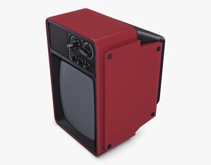 Retro TV design evokes nostalgia for past entertainment eras