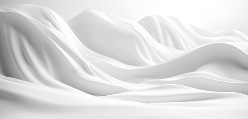 Obraz premium HDR Lighting White Background for Showcase and Design