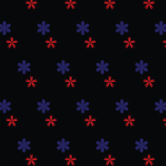 seamless pattern with flowers