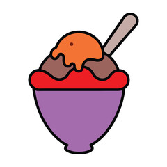 Chocolate Cream Delicious and Versatile Illustrations for Sweet Treats and Desserts