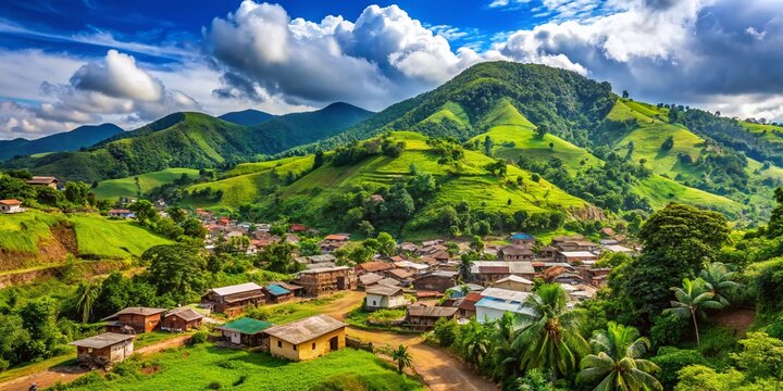 Sierra Leone Landscape: Lush Green Hills & Vibrant Culture