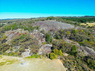 Flat Rock Landscape in Beechworth Australia